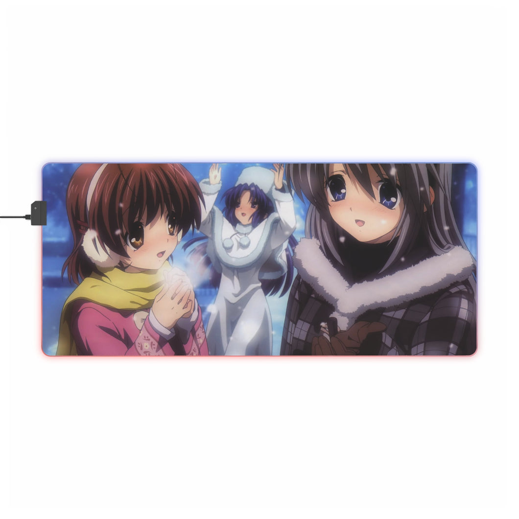 Nagisa Furukawa RGB LED Mouse Pad (Desk Mat)