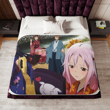 Load image into Gallery viewer, Anime Guilty Crown Sherpa Blanket
