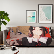 Load image into Gallery viewer, Kaguya and Miyuki Sherpa Blanket
