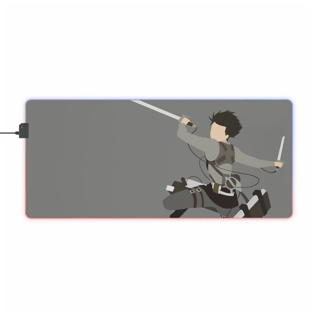 Anime Attack On Titan RGB LED Mouse Pad (Desk Mat)
