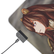 Load image into Gallery viewer, Naofumi &amp; Raphtalia RGB LED Mouse Pad (Desk Mat)
