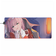 Load image into Gallery viewer, Zero Two RGB LED Mouse Pad (Desk Mat)
