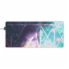 Load image into Gallery viewer, Puella Magi Madoka Magica Homura Akemi RGB LED Mouse Pad (Desk Mat)
