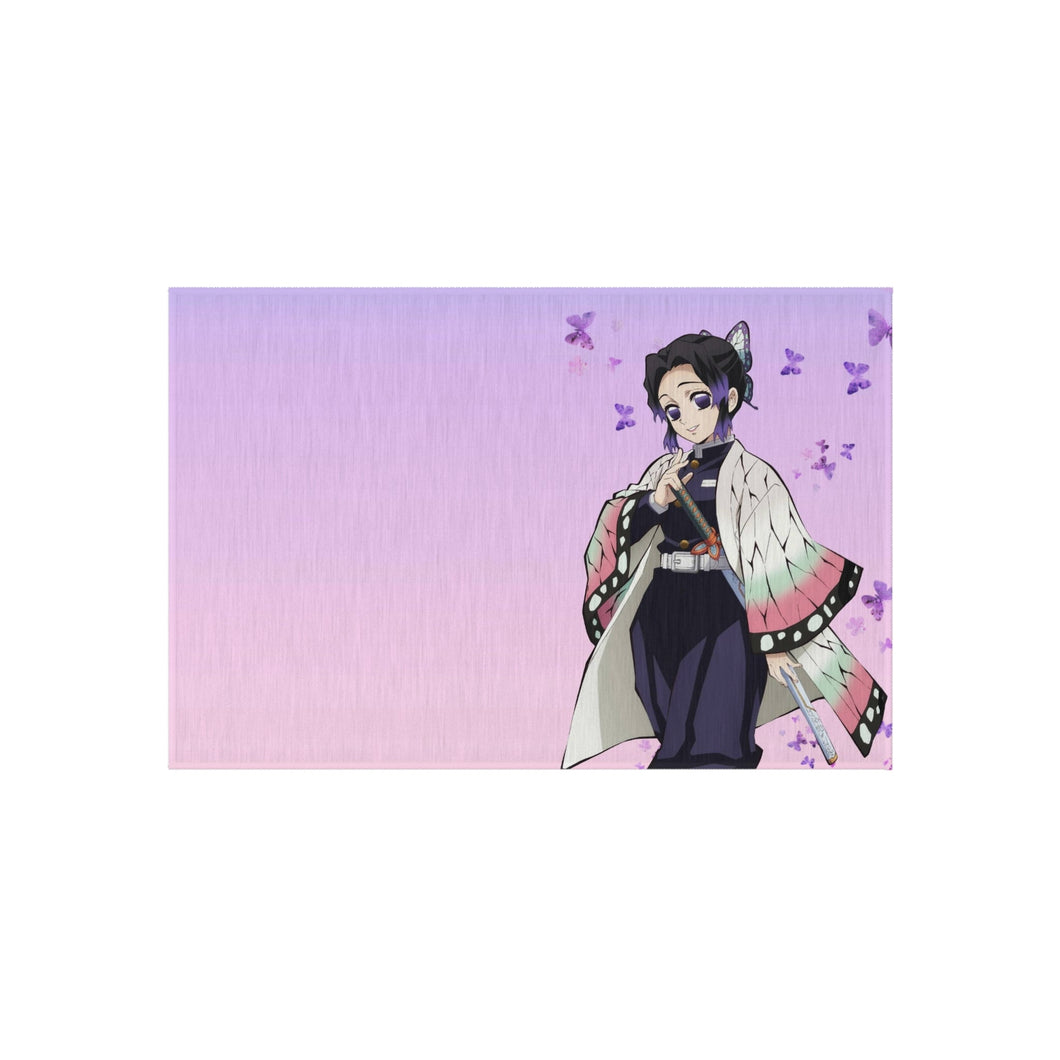 Shinobu Kochou Butterfly Rug