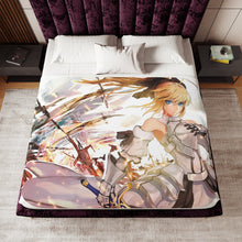 Load image into Gallery viewer, Anime Fate/Stay Night Sherpa Blanket
