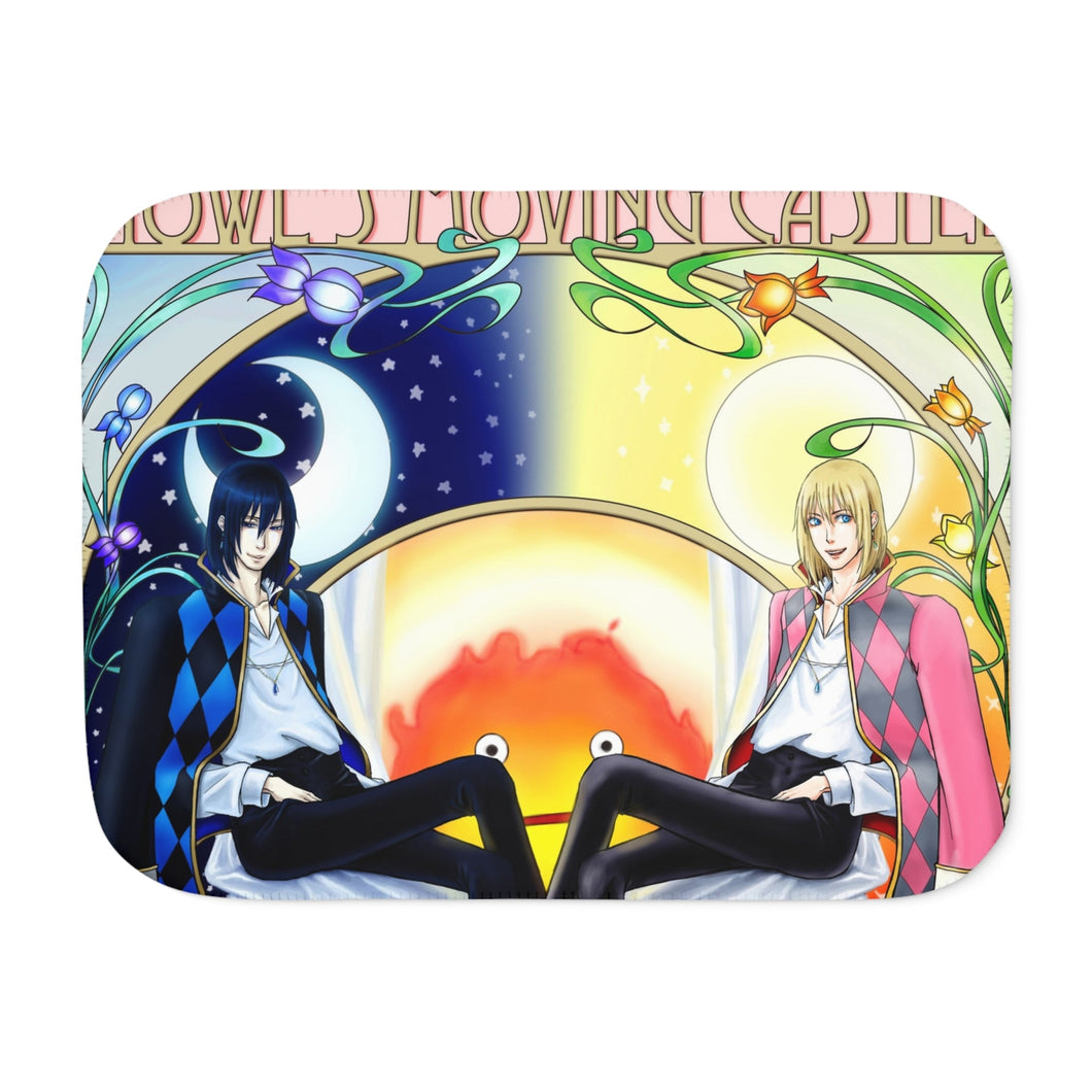 Anime Howl's Moving Castle Sherpa Blanket