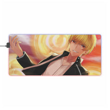 Load image into Gallery viewer, Gilgamesh (Fate Series) RGB LED Mouse Pad (Desk Mat)
