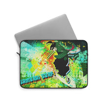 Load image into Gallery viewer, Anime Samurai Champloor Laptop Sleeve
