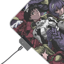Load image into Gallery viewer, Anime Neon Genesis Evangelion RGB LED Mouse Pad (Desk Mat)
