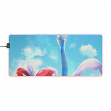 Load image into Gallery viewer, One Piece Film: RED RGB LED Mouse Pad (Desk Mat)
