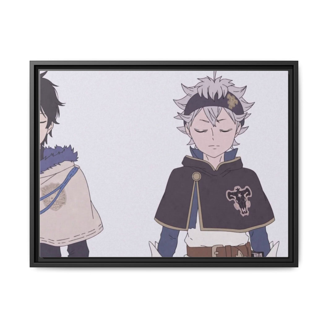 Anime Black Clover Canvas Framed Art Print