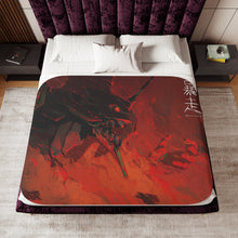 Load image into Gallery viewer, EVA 01 Sherpa Blanket
