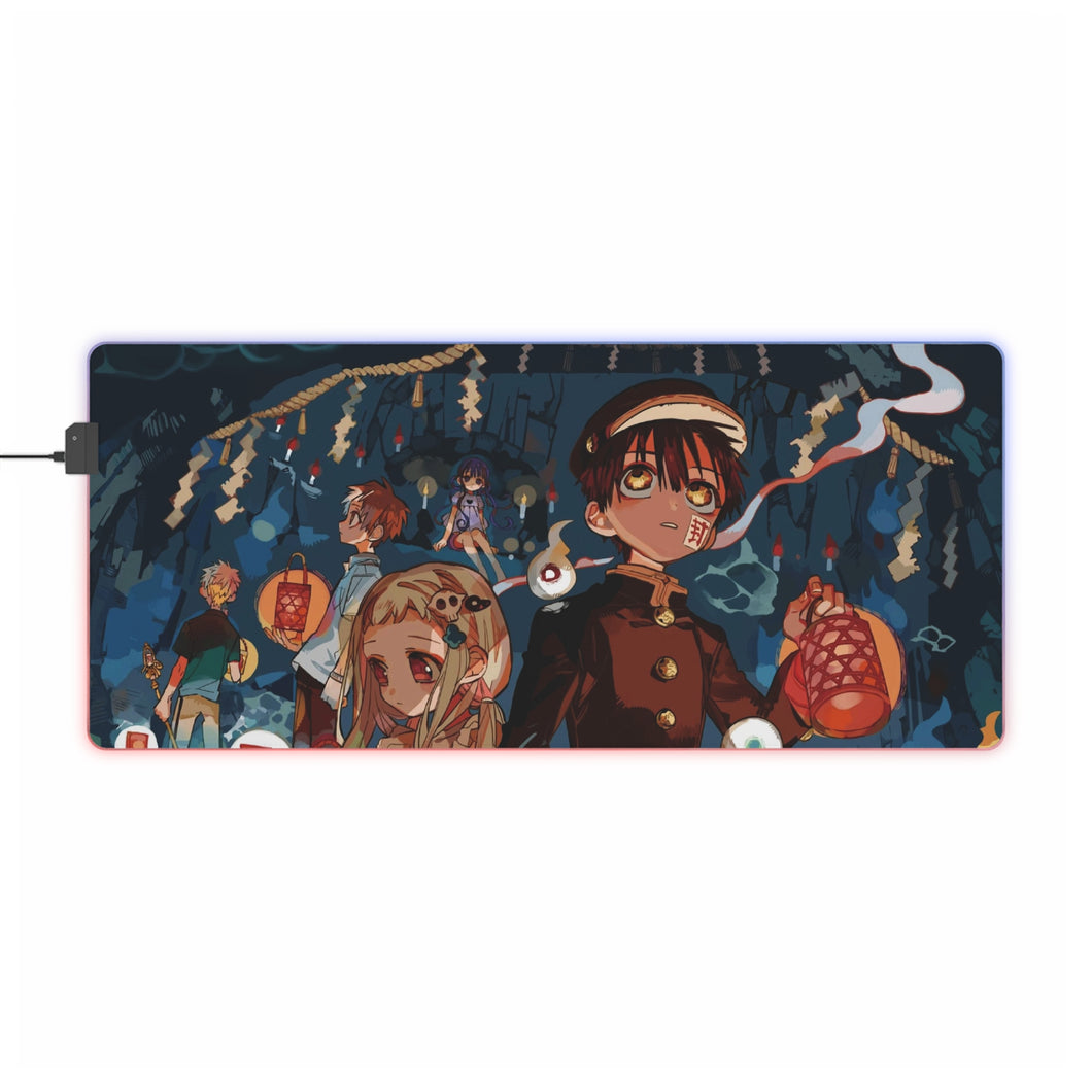 Jibaku Shounen Hanako-kun RGB LED Mouse Pad (Desk Mat)