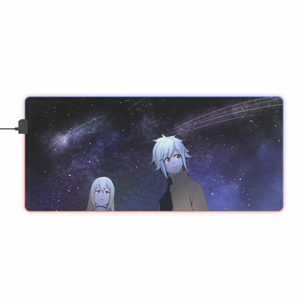 Is It Wrong to Try to Pick Up Girls in a Dungeon? Bell Cranel RGB LED Mouse Pad (Desk Mat)
