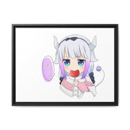 Miss Kobayashi's Dragon Maid Canvas Framed Art Print