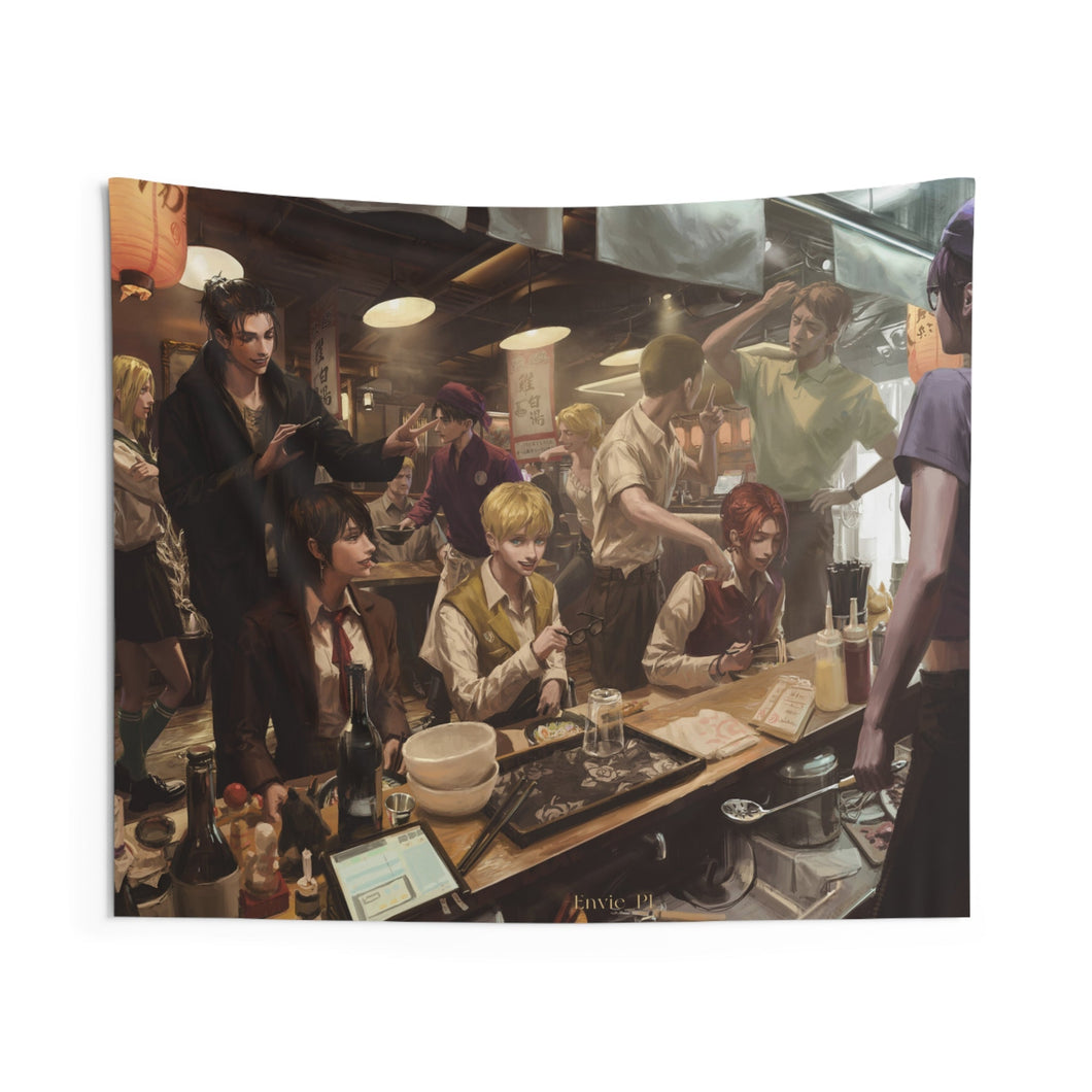 Anime Attack On Titan Indoor Wall Tapestry