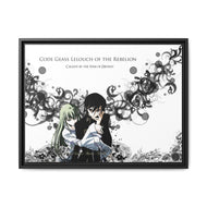 Anime Code Geass Canvas Framed Art Print