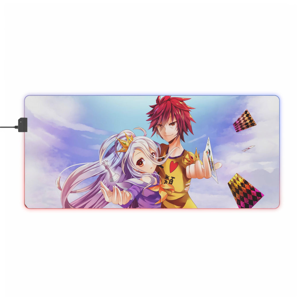 No Game No Life RGB LED Mouse Pad (Desk Mat)
