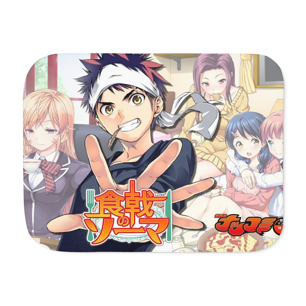 Anime Food Wars: Shokugeki no Soma Sherpa Blanket
