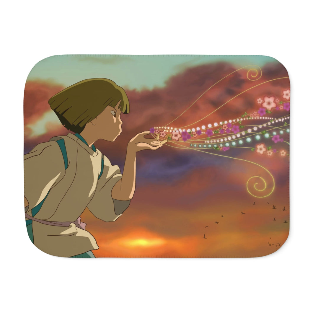 Anime Spirited Away Sherpa Blanket