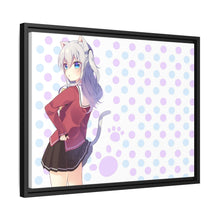 Load image into Gallery viewer, Nao Tomori Cat Style Canvas Framed Art Print
