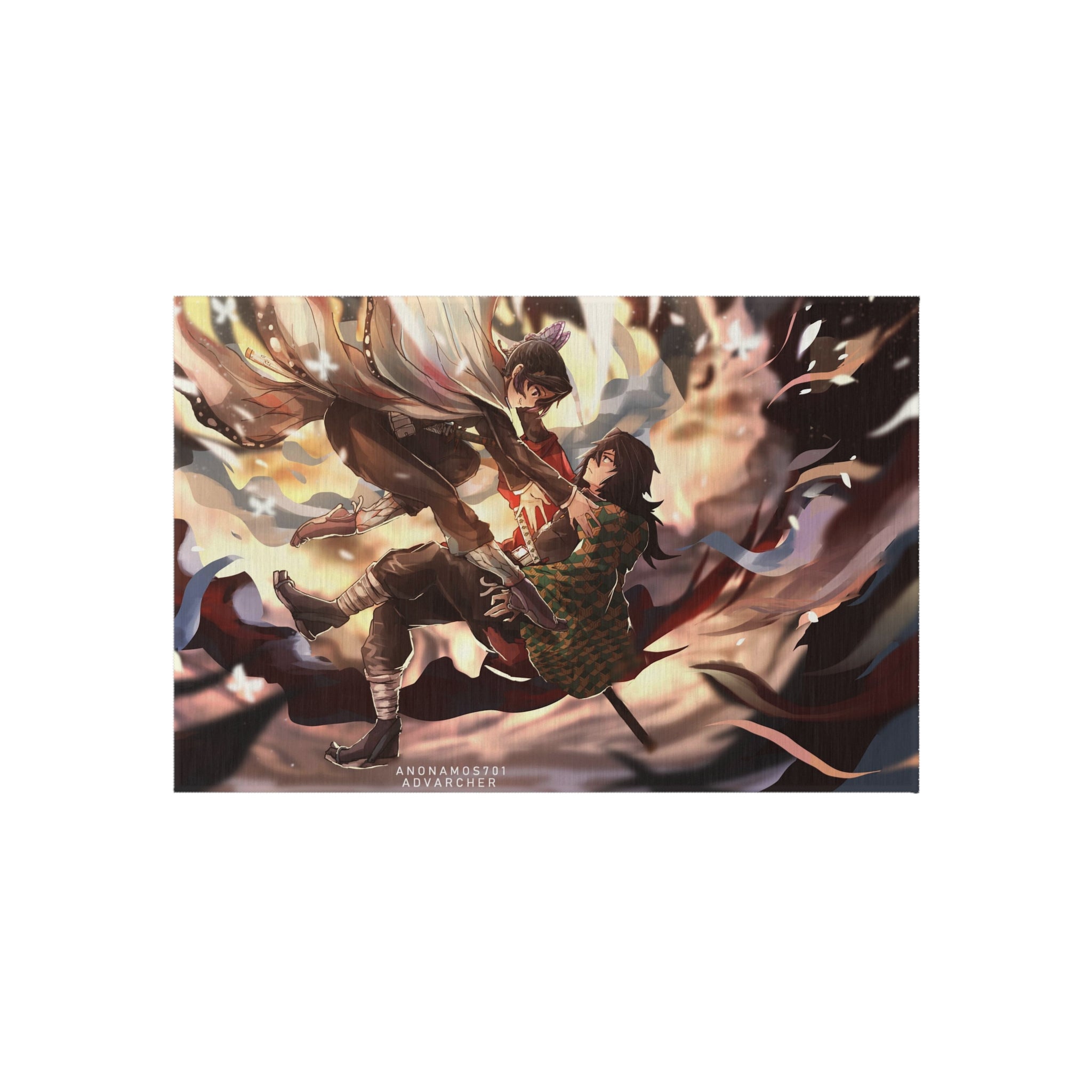 Shinobu Kochou Giyuu Tomioka Rug