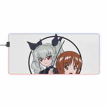Load image into Gallery viewer, Girls und Panzer RGB LED Mouse Pad (Desk Mat)
