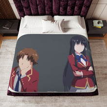 Load image into Gallery viewer, Classroom of the Elite Suzune Horikita Sherpa Blanket
