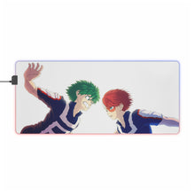 Load image into Gallery viewer, My Hero Academia Izuku Midoriya RGB LED Mouse Pad (Desk Mat)
