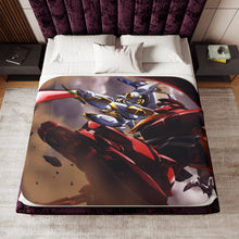 Load image into Gallery viewer, Anime Code Geassr Sherpa Blanket
