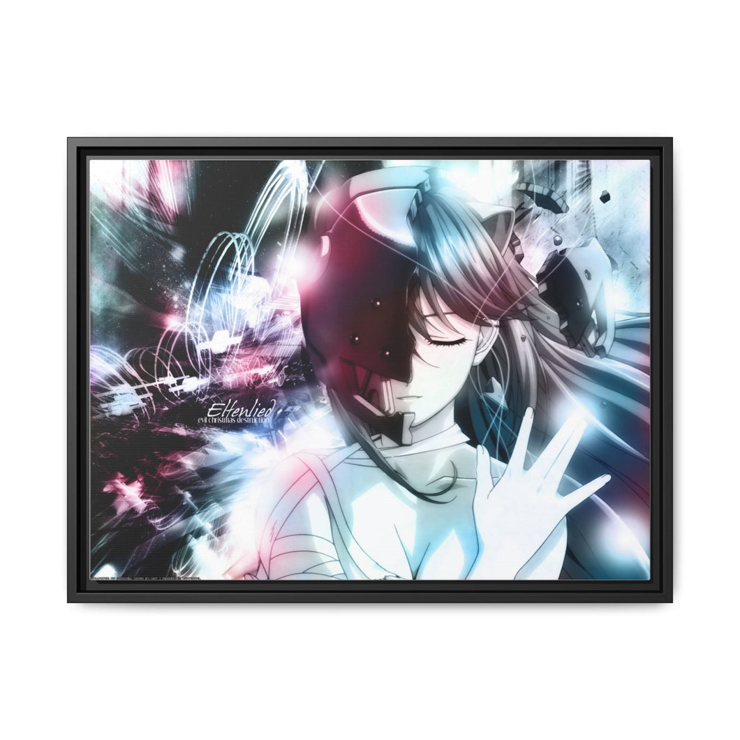 Anime Elfen Liedr Canvas Framed Art Print