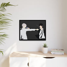 Load image into Gallery viewer, Villain and a hero Minimalist] Canvas Framed Art Print
