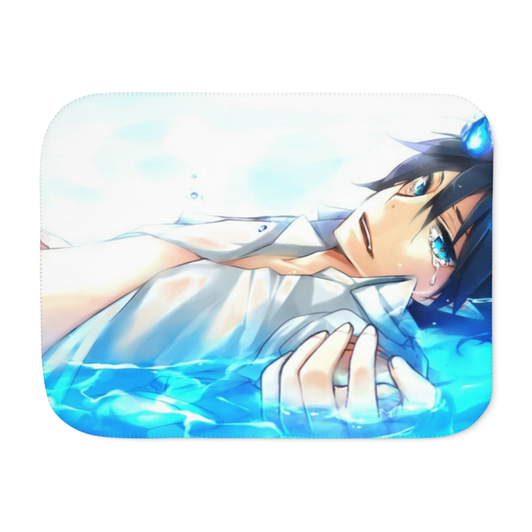 Let it burn Sherpa Blanket