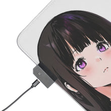 Load image into Gallery viewer, Hyouka Eru Chitanda RGB LED Mouse Pad (Desk Mat)
