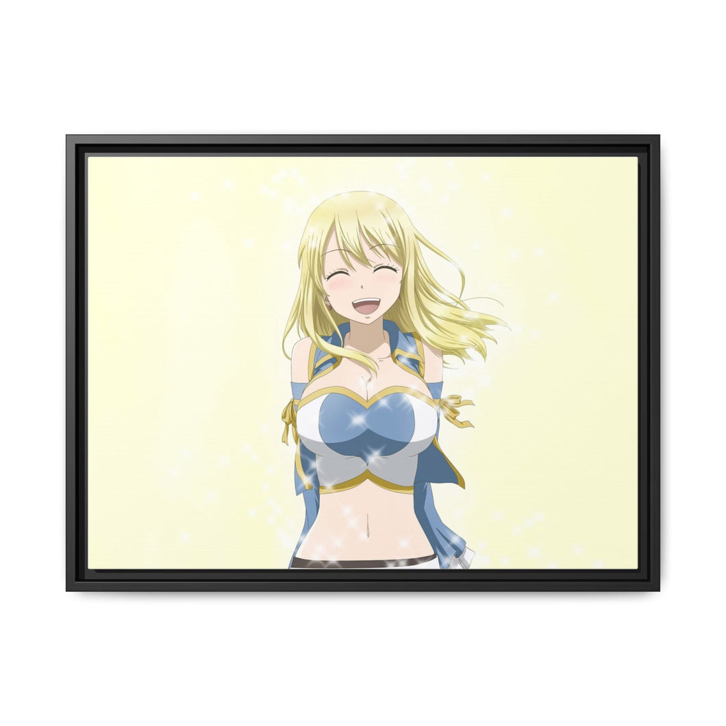 Anime Fairy Tail Canvas Framed Art Print