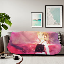 Load image into Gallery viewer, Anime Soul Eaterr Sherpa Blanket
