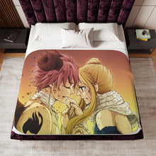 Load image into Gallery viewer, Anime Fairy Tail Sherpa Blanket
