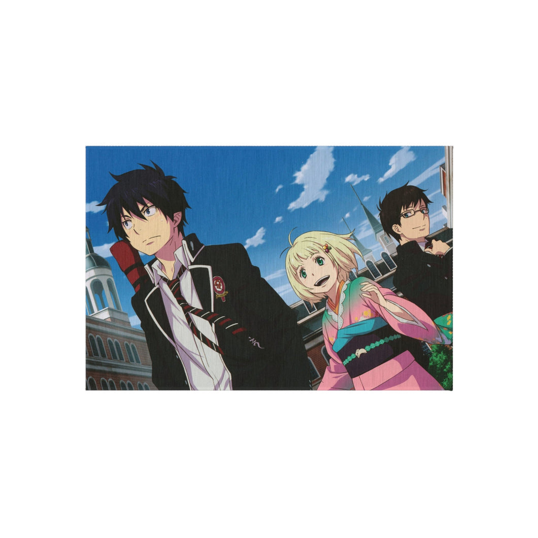 Rin,Yukio and Shiemi Rug