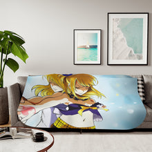 Load image into Gallery viewer, Fairy Tail Lucy Heartfilia Sherpa Blanket
