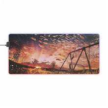 Load image into Gallery viewer, Anime Sunset RGB LED Mouse Pad (Desk Mat)
