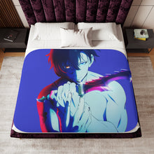 Load image into Gallery viewer, Sung Jin-Woo Sherpa Blanket
