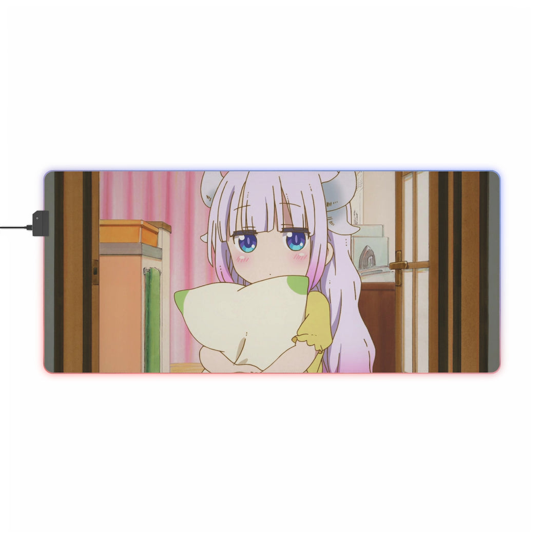 Miss Kobayashi's Dragon Maid Kanna Kamui, Kobayashi San Chi No Maid Dragon RGB LED Mouse Pad (Desk Mat)