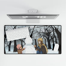 Load image into Gallery viewer, Anime Winter Mouse Pad (Desk Mat)

