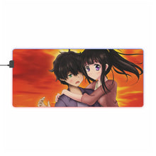 Load image into Gallery viewer, Eru Chitanda  And  Hōtarō Oreki Together RGB LED Mouse Pad (Desk Mat)
