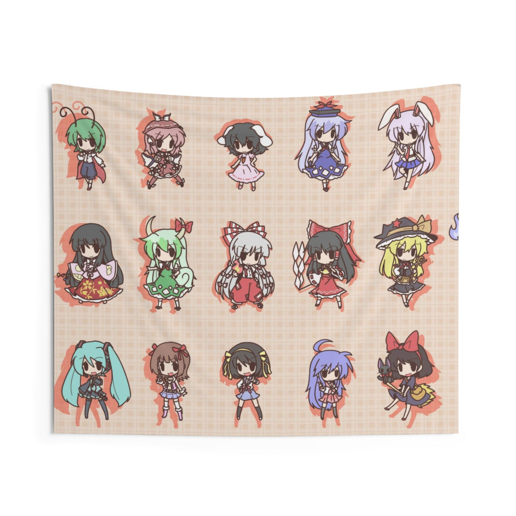 Anime Crossover Indoor Wall Tapestry