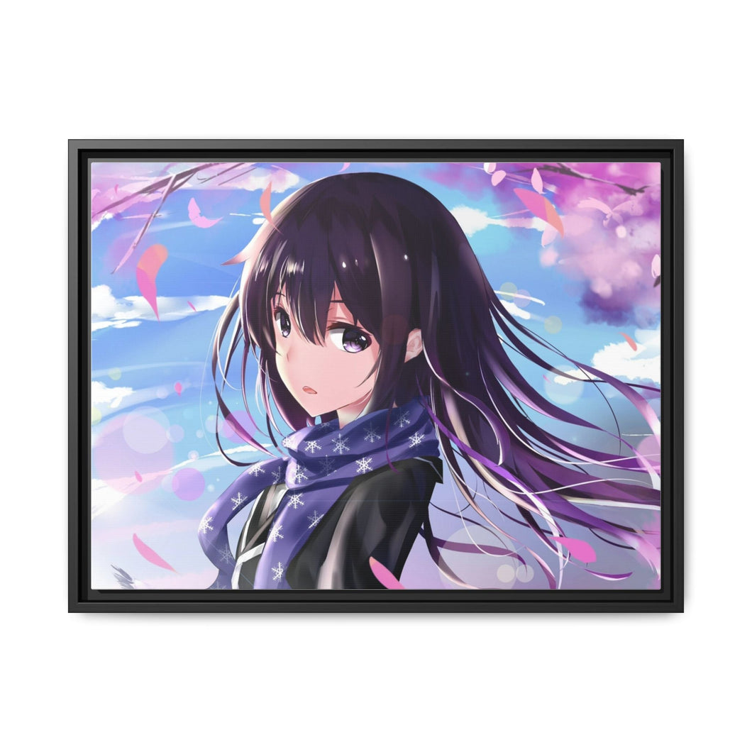 My Teen Romantic Comedy SNAFU Yukino Yukinoshita Canvas Framed Art Print