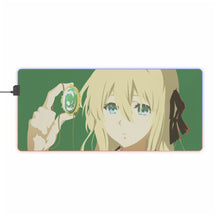 Load image into Gallery viewer, Violet Evergarden Violet Evergarden RGB LED Mouse Pad (Desk Mat)
