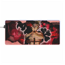 Load image into Gallery viewer, Asta (Black Clover) - Desktop RGB LED Mouse Pad (Desk Mat)
