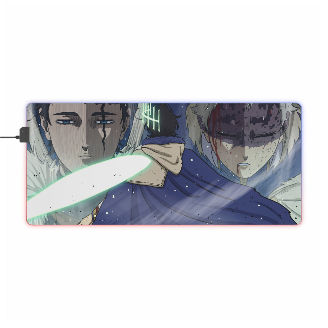 Anime Black Clover RGB LED Mouse Pad (Desk Mat)