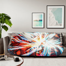 Load image into Gallery viewer, Is It Wrong To Try To Pick Up Girls In A Dungeon? Sherpa Blanket
